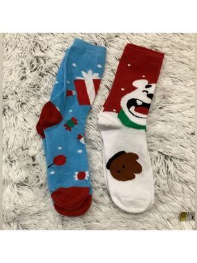 Joyin set of 2 Christmas theme socks